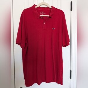 Men's Vineyard Vines Polo sz XL Red